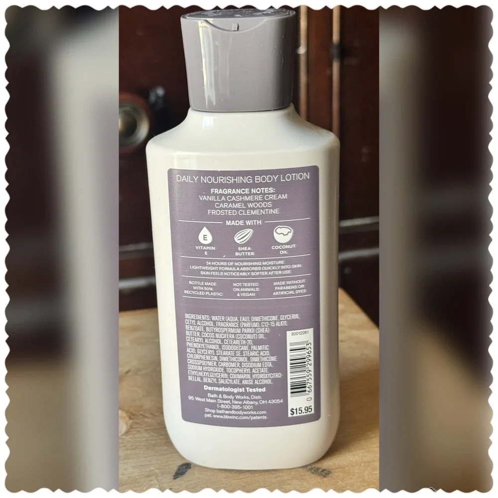 Bath & Body Works Snowflakes & Cashmere Body Lotion DISCONTINUED